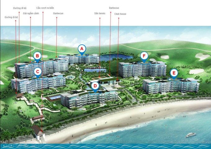 Sở hữu ngay căn hộ mặt tiền biển khu Sealinks City - Resort lớn nhất Phan Thiết. Hotline 0901663391