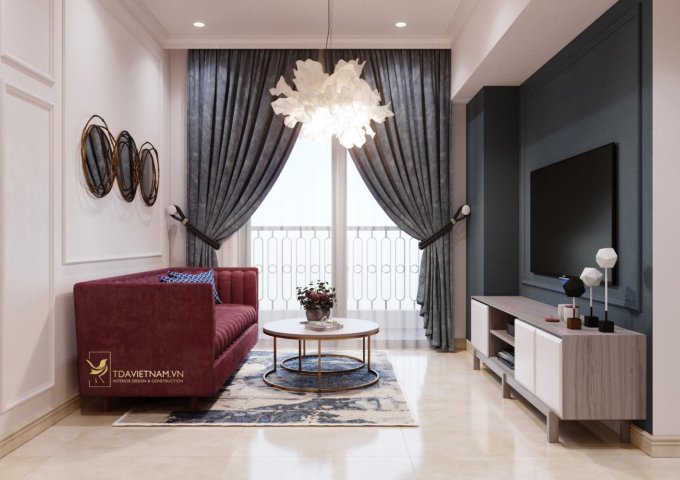 Cho thuê Saigon Royal Quận 4,2 PN 1WC ,59m2, full nội thất 20triệu bao phí .LH 0941198008