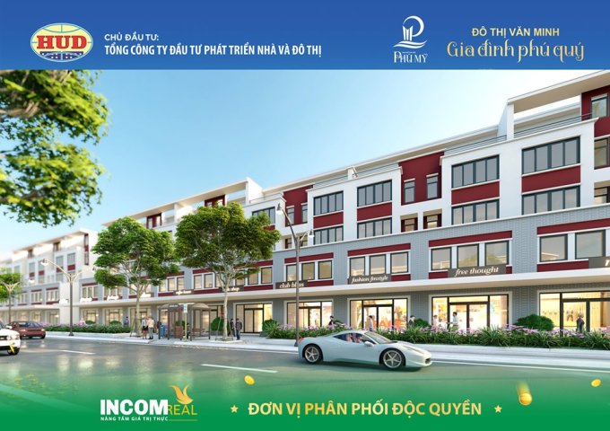 Chỉ còn lại vài căn Shophouse đường 50m giá bất ngờ tại KĐT Phú Mỹ, TP. Quảng Ngãi.