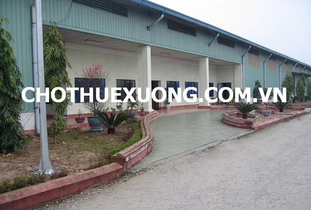 Cho thuê kho xưởng mới đẹp gần Khu công nghiệp Quế Võ 2 Bắc Ninh DT 13.002m2 giá tốt 