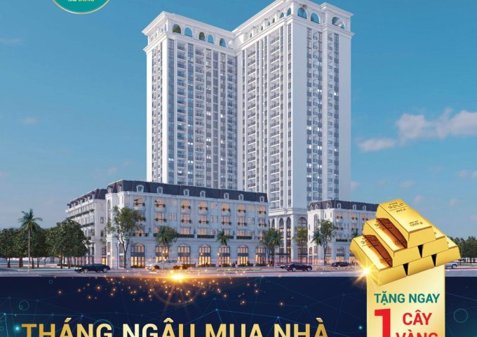Chỉ từ 2,1 tỉ sở hữu căn hộ 3 ngủ tại TSG Long Biên- full nội thất Smart-Home