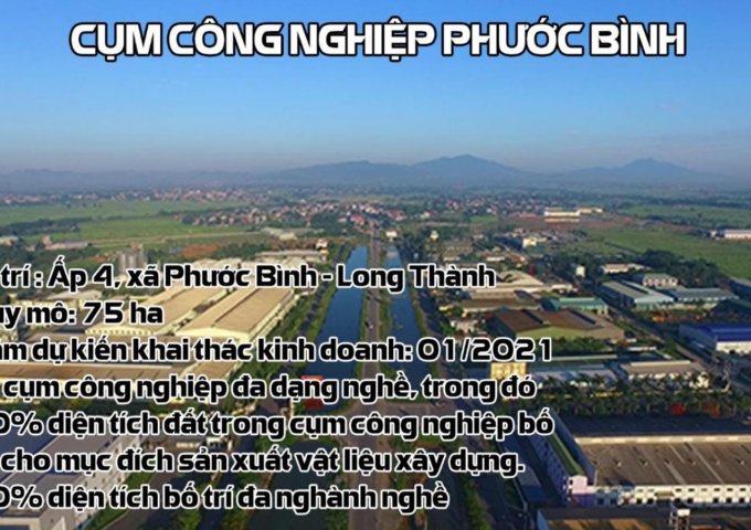 600tr 100m2 đất đường Phước Bình - Long Thành - Đồng Nai
