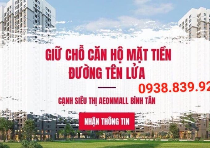 Bán căn hộ chung cư tại Đường Tên Lửa, Bình Tân,  Hồ Chí Minh diện tích 51m2  giá 1.975 Tỷ