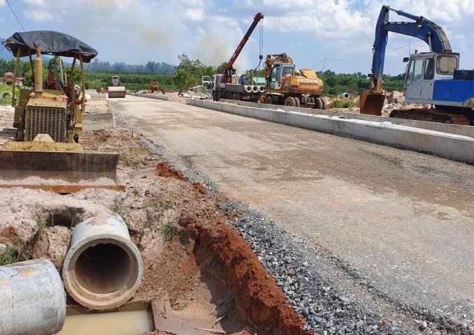 Cập nhật hạ tầng dự án Phú Mỹ Gold Villas ngày 30.8.2019.