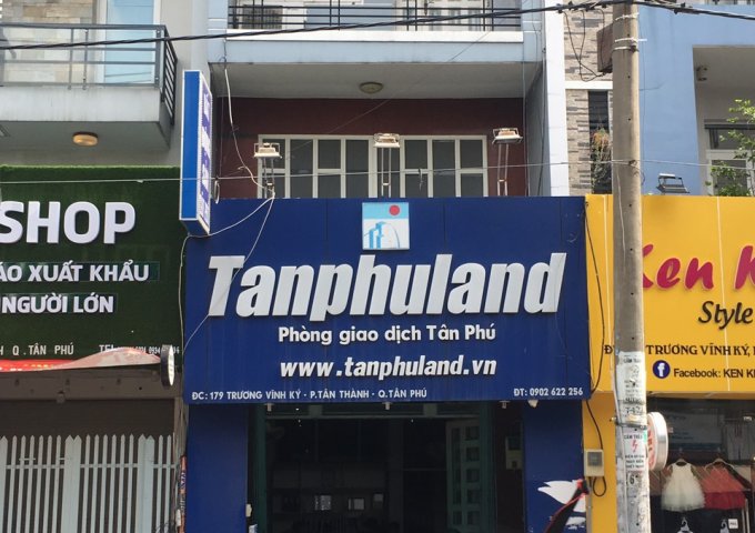 Cần bán nhà mặt tiền mới xây xong đường Nguyễn Quý Anh (gần TKTQ-Sơn Kỳ) 3 lầu, sân thượng 4x16 giá 8 tỷ.