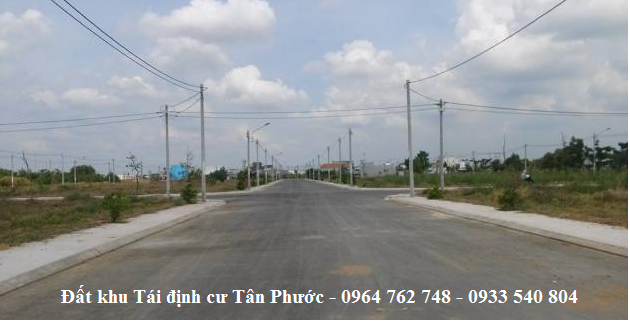 Mua bán đất tái định cư Tân Kim - Tân Phước - Đặng Huỳnh, 90m2 THổ cư, SHR, SD 105m2 Đầu tư tốt.