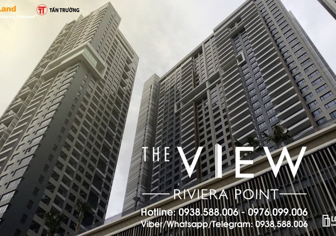 Bán căn hộ The View - Riviera Point quận 7, bàn giao nhà với 2 phương án thanh toán linh hoạt