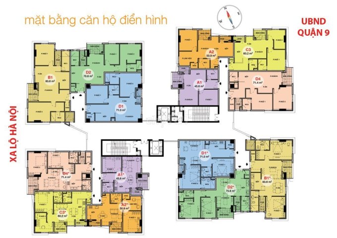 Bán căn hộ chung cư tại Dự án Chung cư TDH - Phước Long, Quận 9,  Hồ Chí Minh - Diện tích thông thủy 70.6m2 - Giá 2.3 Tỷ - 0903816336 (Đức Thiên) 