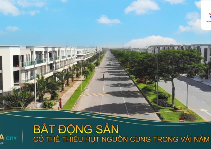 Mua ngay  nhà mặt phố tại KĐT Centa City - Từ Sơn -Bắc Ninh diện giá chỉ 3,6 tỷ Đồng 