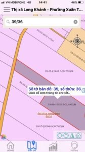 Chính chủ cần bán đất tại khu Nông Doanh, P.Tân Xuân, TP. Long Khánh, Đồng Nai