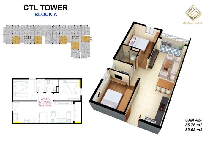 PDK mở bán căn hộ CTL Tham Lương, chỉ 600-650tr có ngay căn 2PN