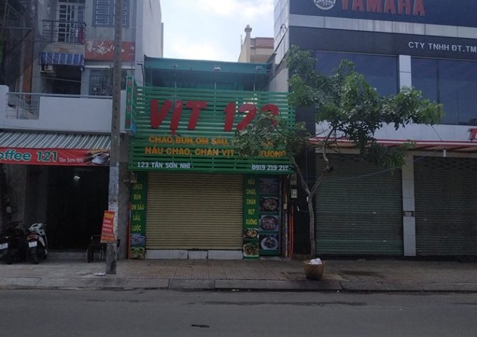 Mặt Tiền Tân Sơn Nhì, Quận Tân Phú, Nhà câp 4, DT 5x21m, Hướng TB, giá 18.5 tỷ.