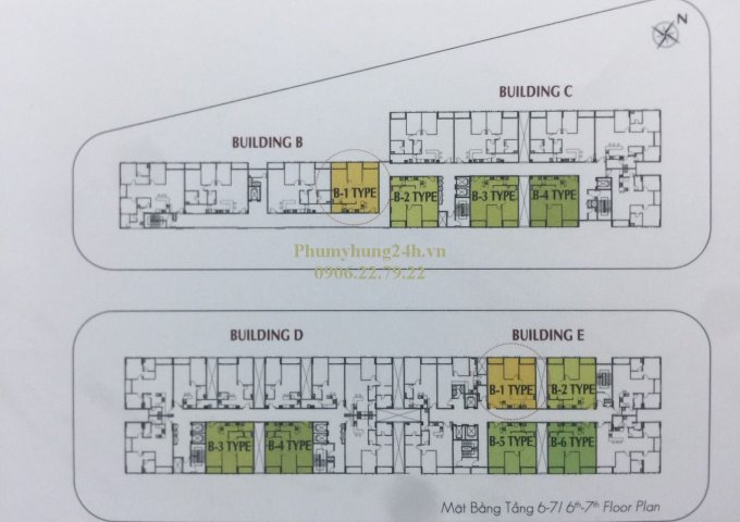 Bán Lỗ Căn Hộ Midtown khu M6, 90.78m2 giá chỉ 4.75 tỷ, LH 0906.22.79.22