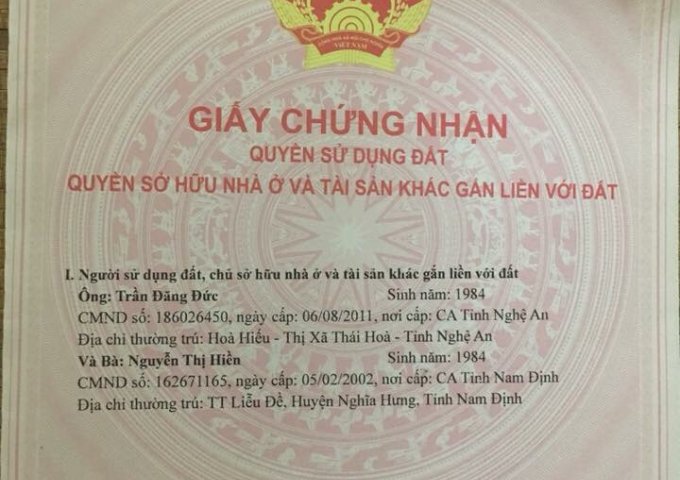 Bán đất tại Liễu Đề, Nghĩa Hưng,  Nam Định diện tích 74.4m2  giá 930,000,000 Triệu