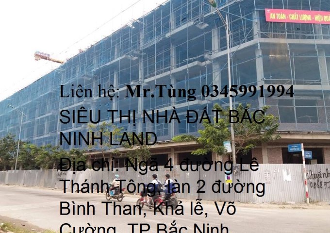 Chính chủ bán gấp lô góc Thanh Bình tại trung tâm TP.Bắc Ninh