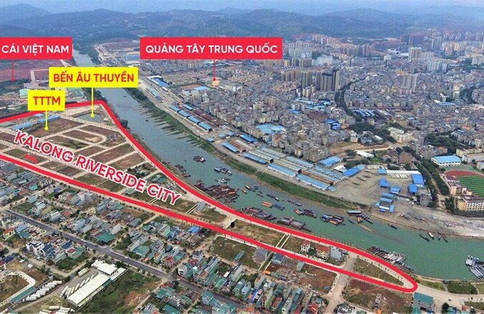 Bán đất nền dự án tại Dự án KaLong Riverside City, Móng Cái,  Quảng Ninh diện tích 100m2  giá 15 Triệu/m²