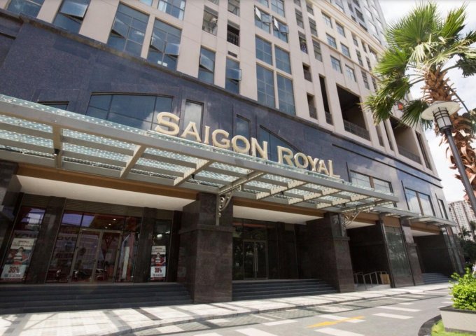 Bán căn hộ Saigon Royal Quận 4, căn hộ 3 phòng ngủ, diện tích 179m2, căn góc view sông