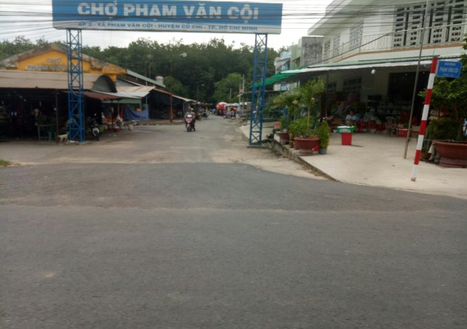 Cần bán 290m2 đất mặt tiền Phạm Văn Cội, chưa tới chợ Phạm Văn Cội
