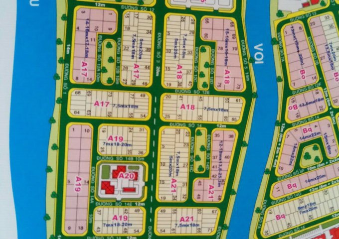 Bán lô đất 126m KDC 13A Hồng Quang, MT đường 21m, thuộc địa phận Q8.