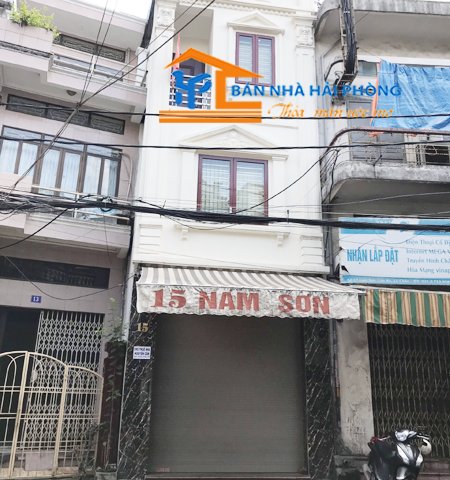 Cho thuê nhà mặt đường số 15 Lam Sơn, Lê Chân, Hải Phòng