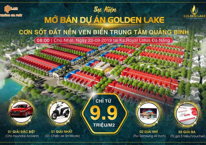 Đăng ký tham dự sự kiện mở bán dự án Golden Lake Quảng Bình ngay hôm nay