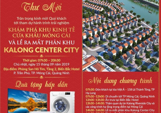 𝗞along 𝗥iverside 𝗖ity – Mở bán Đất nền dự án Quảng Ninh đã có sổ đỏ