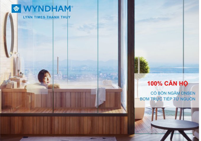 Sở hữu căn hộ nghỉ dưỡng Wyndham Thanh Thủy chỉ với 2000Đ mỗi ngày. LH 0982053830