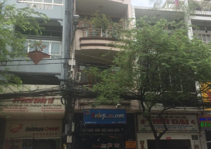 Bán nhà mặt tiền đường Nguyễn Tri Phương, Q10 (4 x 22,4)m giá 28 tỷ TL