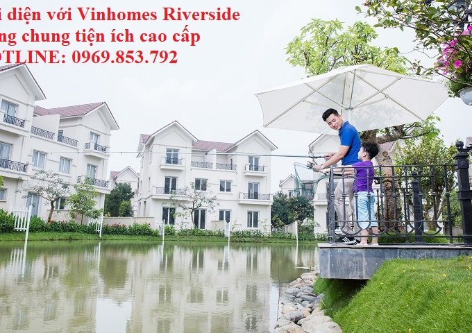 Căn hộ cao cấp tại Sài Đồng, Long Biên, sử dụng chung tiện ích cao cấp với Vinhomes riverside