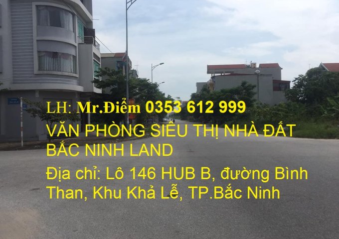 Chính chủ cần bán nhanh lô đất DCDV mặt đường Lý Quốc Sư, Võ Cường, TP.Bắc Ninh