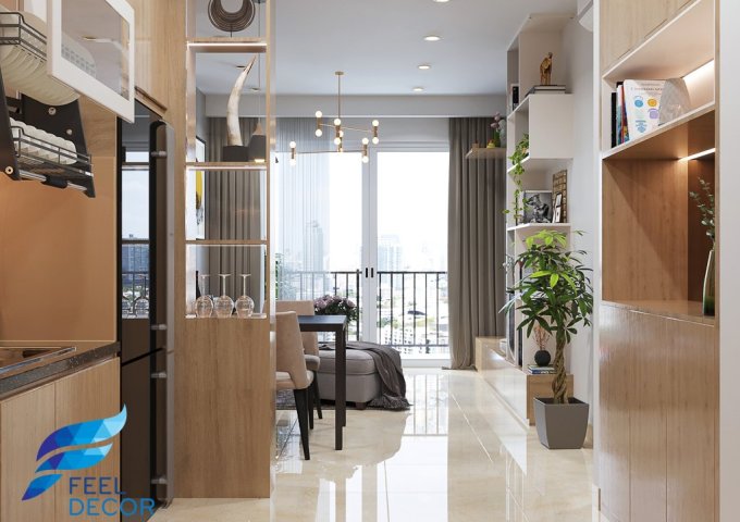 Cần cho thuê căn hộ Novaland đường Phổ Quang, 2 phòng ngủ, 69m2, nội thất đầy đủ giá 17tr