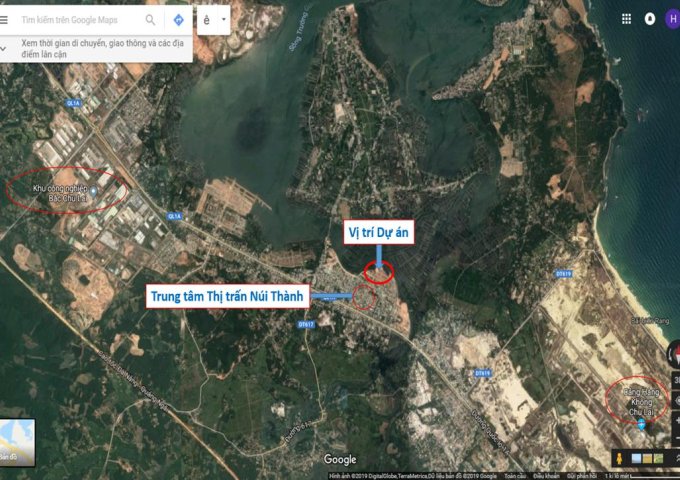 Chỉ với 200 triệu sở hữu ngay lô đất biệt thự view sông An Tân, Núi Thành LH 0962.621.665