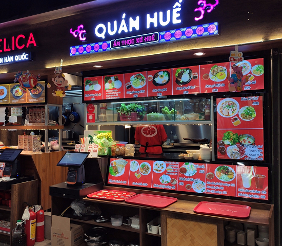 Cần sang quán tai khu ẩm thực asiana food lầu 3 trung tâm thương mại giga mall Phạm Văn Đồng Thủ Đức
