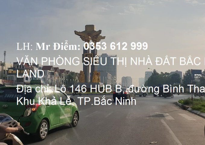 Gia đình cần tiền kinh doanh bán nhanh lô đất DCDV Khả Lễ 3, TP.Bắc Ninh