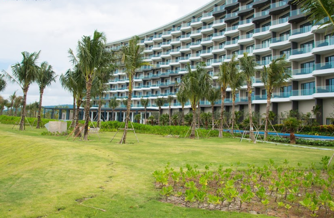 Bán căn hộ khách sạn Movenpick Phú Quốc đã xây xong - vốn 900 triệu - có ảnh thực tế