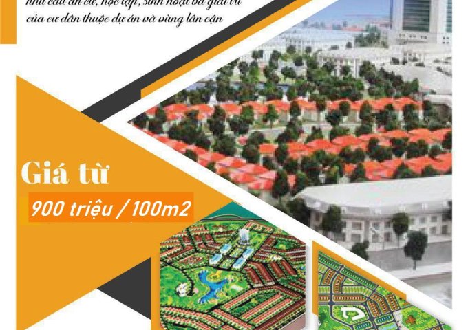 Đất nền dự án khu dân cư Sơn Tịnh giá niêm yết - kí hợp đồng với chủ đầu tư 900 triệu/nền