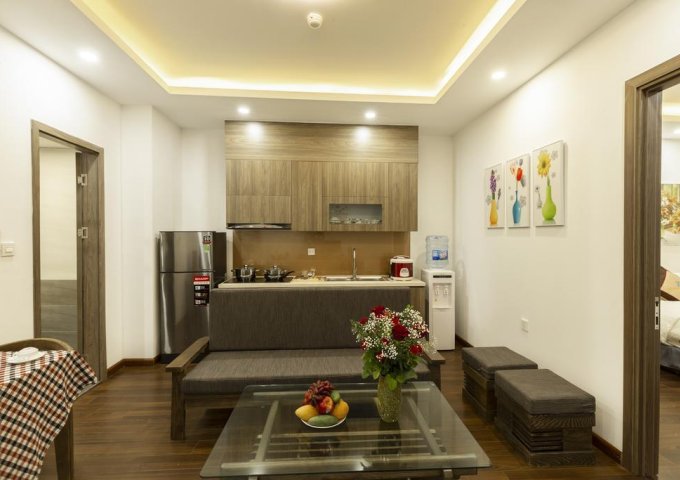 Căn hộ dịch vụ hạng sang Tòa Apartment Luxury Dịch Vọng Hậu Cầu Giấy cho thuê diện tích từ 45-65m2.