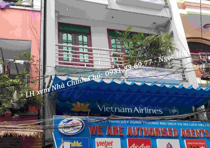 Bán gấp nhà mặt tiền đường Ký Con, P Nguyễn Thái Bình, Quận 1; 4.3x20m, Giá rẻ 35.8 tỷ