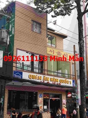 Bán tòa nhà đường Nguyễn Thái Bình Quận 1, DT: 6x20m, 4 tầng TN: 240tr LH 0926111133