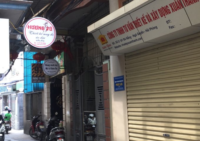 Bán nhà 2 tầng mặt ngõ 191, đường Đà Nẵng, Ngô Quyền, Hải Phòng