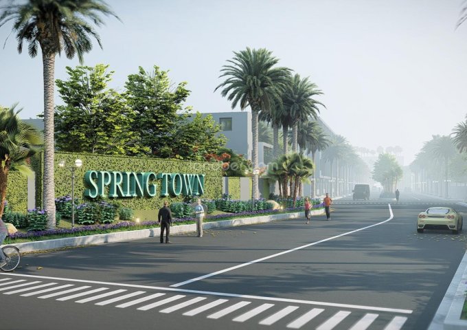 Bán đất nền dự án Khu đô thị The Spring Town - Xuân Mai giá chỉ từ 1 tỷ 1 lô.