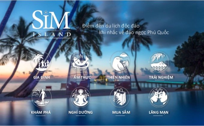 Dự án Sim Island - CHủ đầu tư Hoàng Hải Phú Quốc 