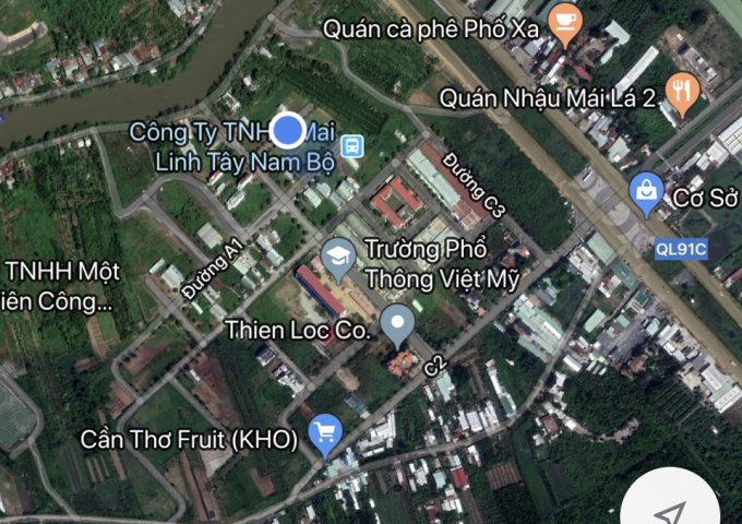 Bán nền khu dân cư Thiên Lộc, Cái Răng, Cần Thơ - 1.3 tỷ