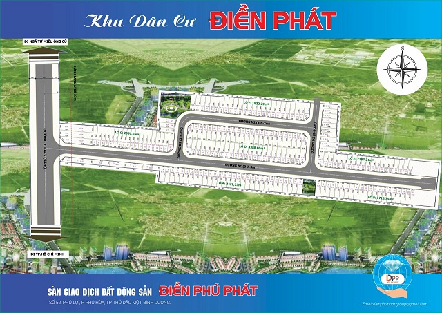 Đất nền vị trí siêu đẹp nằm ngay Mặt Tiền DT743 Phường An Phú – Thuận An.