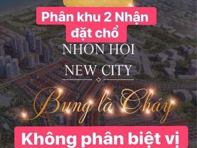 SỔ ĐỎ TRAO TAY NHẬN NGAY QUÀ KHỦNG - NHƠN HỘI NEW CITY