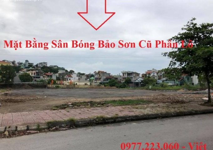 Bán lô B11-8 Khu Sân Bóng Bảo Sơn Cũ,P.Cao Thắng.DT:65m2,MT:5m.H:Nam !!