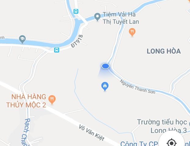 Nền đẹp đường Nguyễn Thanh Sơn, phường Long Hòa, quận Bình Thuỷ, TP Cần Thơ. 