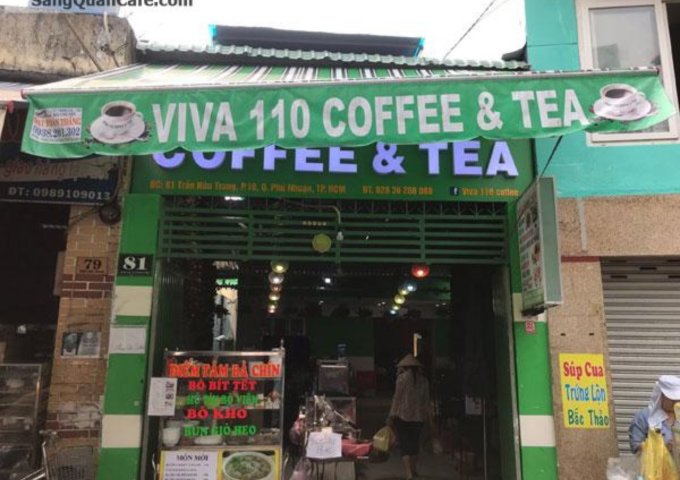 Cần Sang quán ăn, cafe 81 Trần Hữu Trang, Phú Nhuận, TP. HCM
