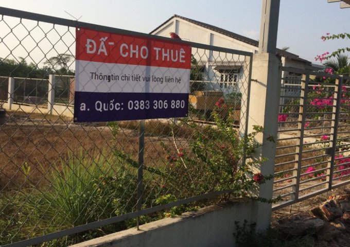 Cho thuê đất tại Hòa Thành, Tây Ninh, vị trí đẹp, giá tốt.