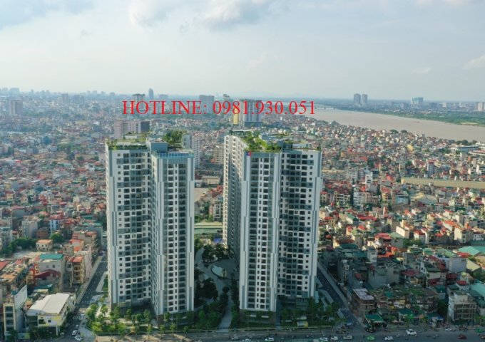 Bán căn hộ chung cư 98m2  thông thủy 103m2 tim tường tại 423 Minh Khai - nhận nhà luôn